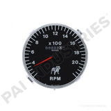 PAI 804366 MACK 17MT4107M10 TACHOMETER (ELECTRIC) (0-2400 RPM) (W/HOURS) (OEM)  (Discontinued)