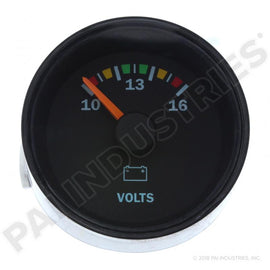 PAI 804381 MACK 51MS232M VOLTMETER GUAGE (24V) (CH / CL / CX) (OEM)  woodlineparts.com