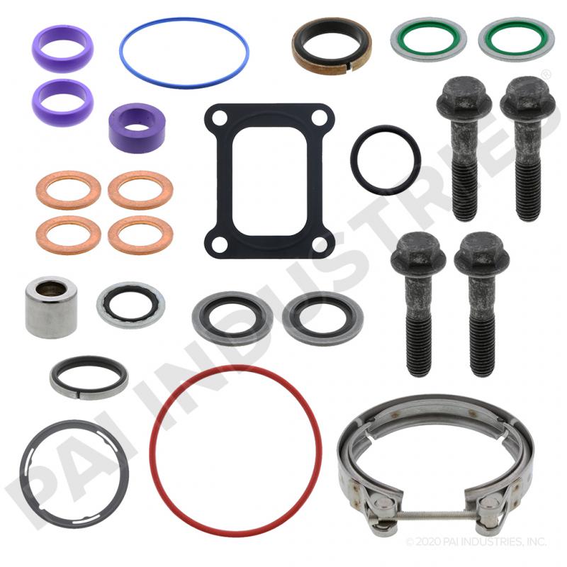 PAI 831117 MACK 85137676 TURBOCHARGER INSTALLATION KIT (MP8 / D13) (USA) | woodlineparts.com