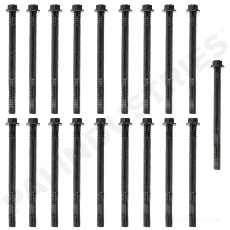 PAI 840025-019 MACK CYLINDER HEAD BOLT KIT (MP8 / D13 / DXI 13) (19 PCS)