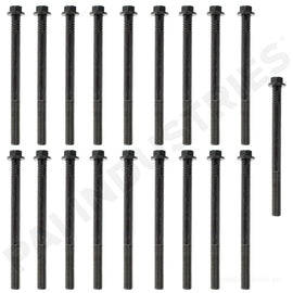 PAI 840025-019 MACK CYLINDER HEAD BOLT KIT (MP8 / D13 / DXI 13) (19 PCS)