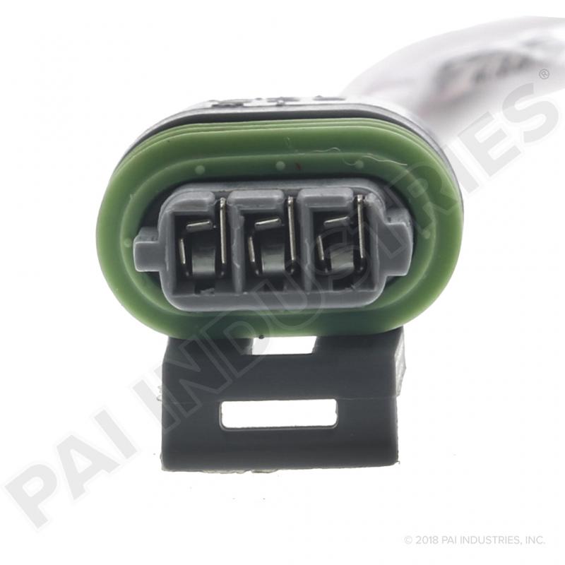 PAI 854054 MACK CUM305635 SENSOR CONNECTOR ASSEMBLY (3 PIN / 3 WIRE) (USA) | woodlineparts.com