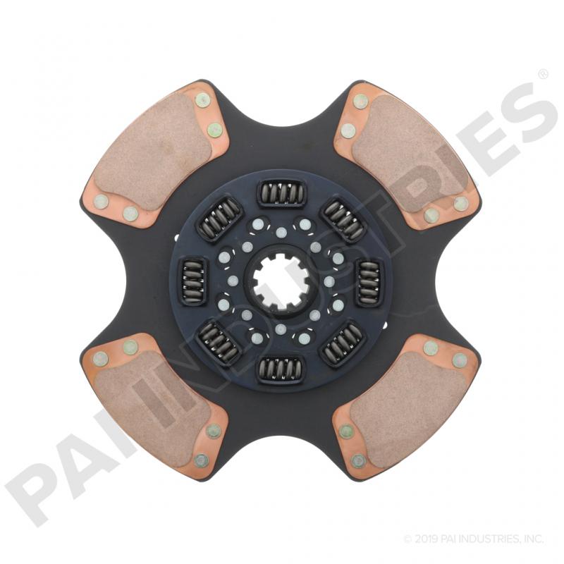 PAI 960025 DANA 128281 CLUTCH DISC (FRONT) (14.00") (1-3/4" X 10 SPLINE) | woodlineparts.com