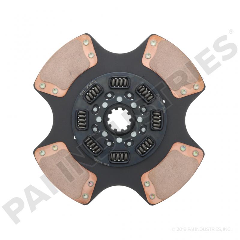 PAI 960025 DANA 128281 CLUTCH DISC (FRONT) (14.00") (1-3/4" X 10 SPLINE) | woodlineparts.com