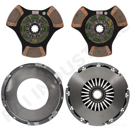 PAI 960337 DANA 104200-1 MEDIUM DUTY CLUTCH ASSY (DOUBLE) (2500 LB) (USA)