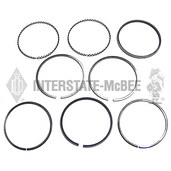 Interstate-McBee® Detroit Diesel® 8927223 Piston Ring Set (53T) (Crosshead)