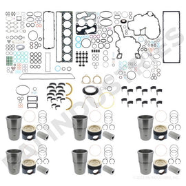 PAI C13601-017HP CATERPILLAR ENGINE OVERHAUL KIT (C13) (1 PC) (STD / STD) (HIGH PERFORMANCE) | woodlineparts.com