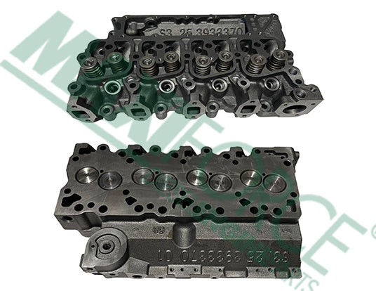 MaxiForce® Cummins® 3920005 New Cylinder Head Assembly w/Valves (4B) (7mm) | woodlineparts.com