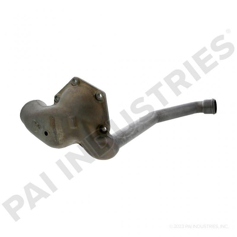 PAI ECH-8596OEM MACK 493GB454 WATER INLET HOUSING (LONG TUBE) (OEM) | woodlineparts.com