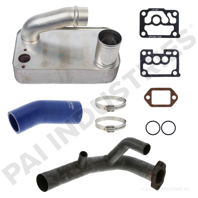 PAI ECK-8566 MACK 57GC2194 OIL COOLER KIT (E7 / E-TECH / ASET) (USA) | woodlineparts.com