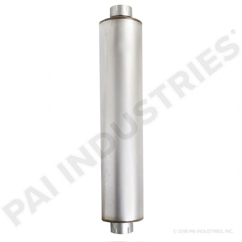 PAI EEM-1908 MACK 2ME3104 MUFFLER (5.00" INLET / 5.00" OUTLET) (M100582) | woodlineparts.com
