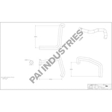 Cargar imagen en el visor de la galería, PAI EET-1843 MACK 4ME4969 EXHAUST PIPE (REAR) (4.00&quot;) (R / RB / RD / RW) (25163059)