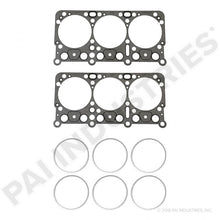 Load image into Gallery viewer, PACK OF 2 PAI EGK-8425 MACK 57GC189A HEAD GASKET KIT W/ FIRE RINGS (E6) | woodlineparts.com