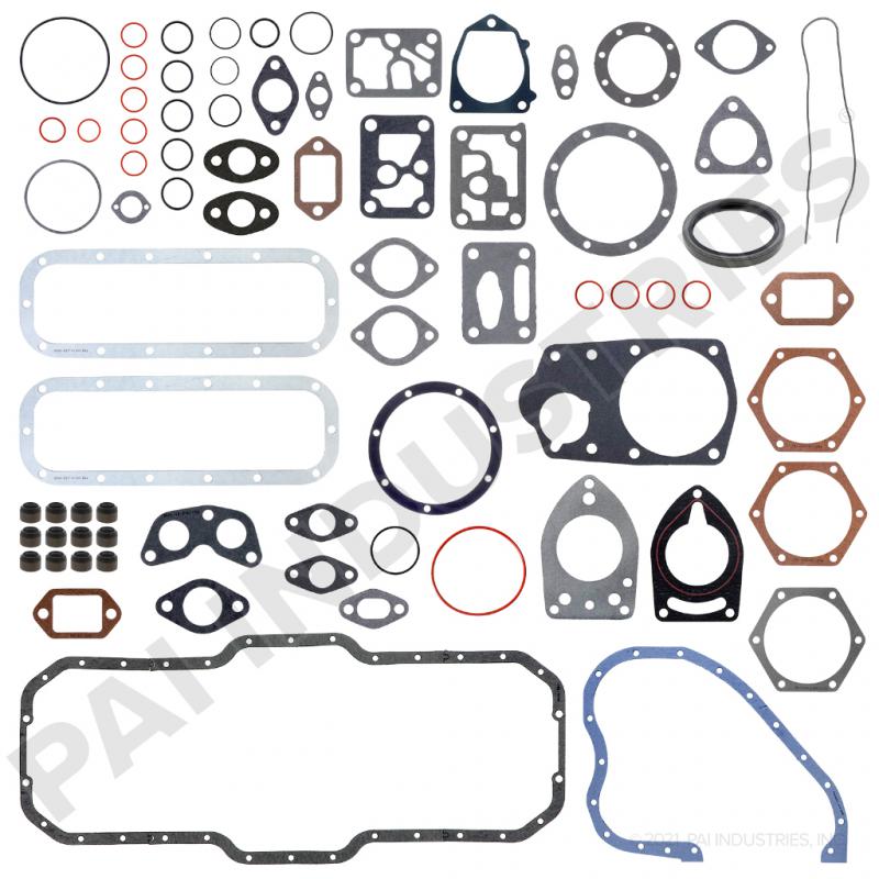 PAI EGS-3900 MACK 126SB184A LOWER GASKET SET (E6) (SEGMENTED PAN GASKET) (USA) | woodlineparts.com