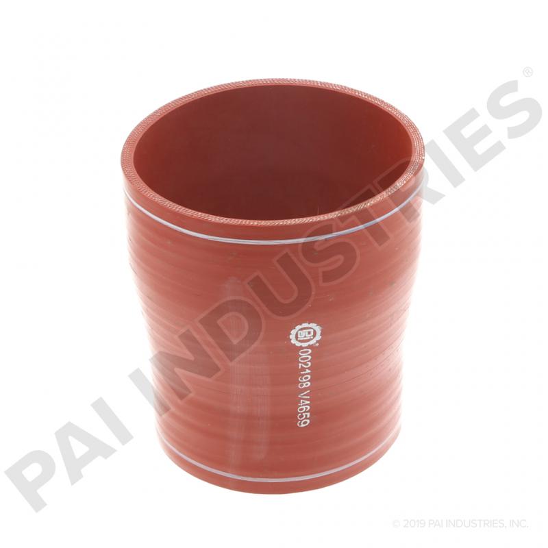 PAI EIH-2013 MACK 45MD354M2 INLET HOSE (3-1/2" ID x 4.00" ID x 4-3/4" L) (SILICONE)
