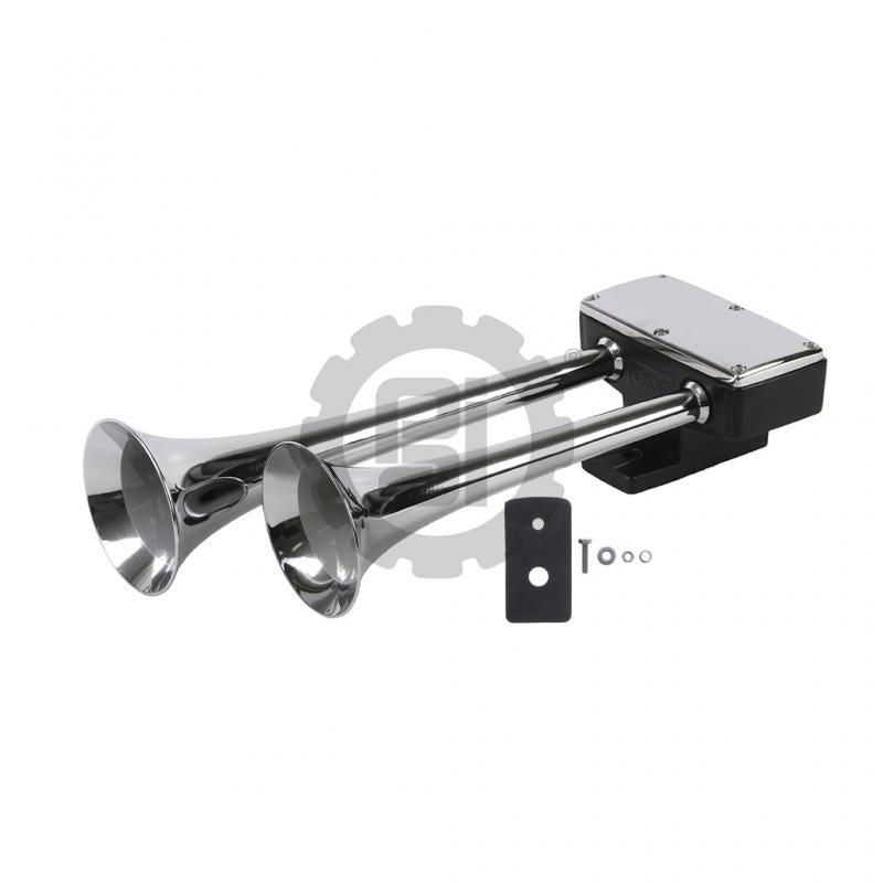PAI EM54810 MACK 38MR3126P3 DUAL ROUND BELL AIR HORN (15.00" OAL) | woodlineparts.com