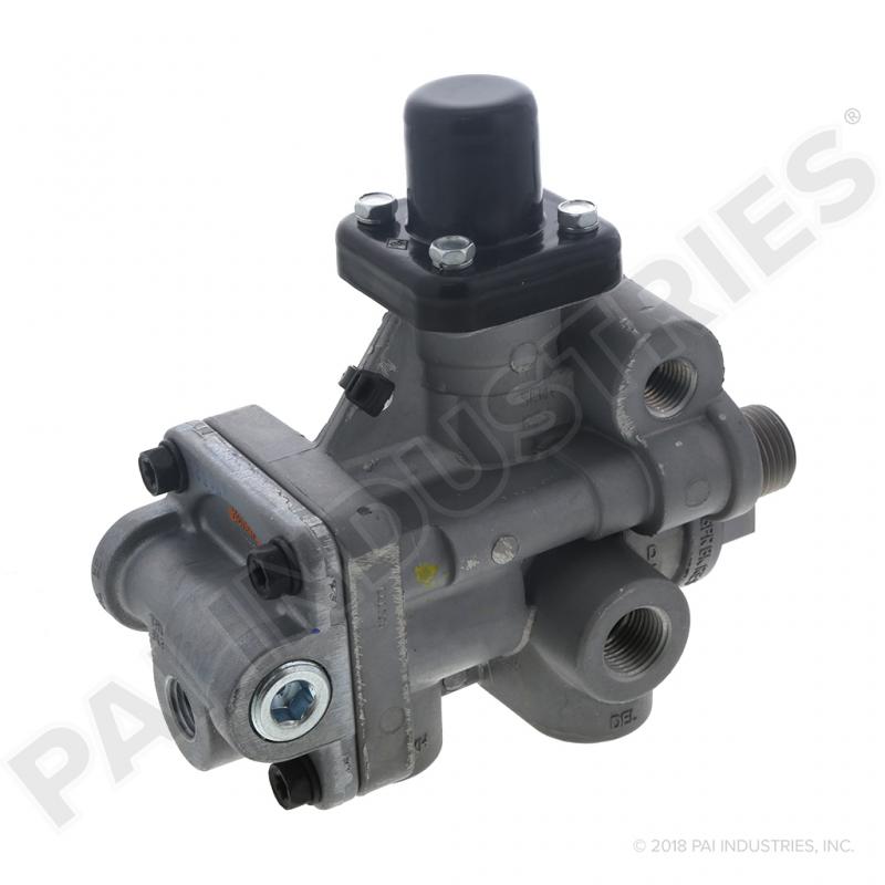 PAI EM56830 MACK 745-065439 SR-5 SPRING BRAKE VALVE (033223, 109617) | woodlineparts.com