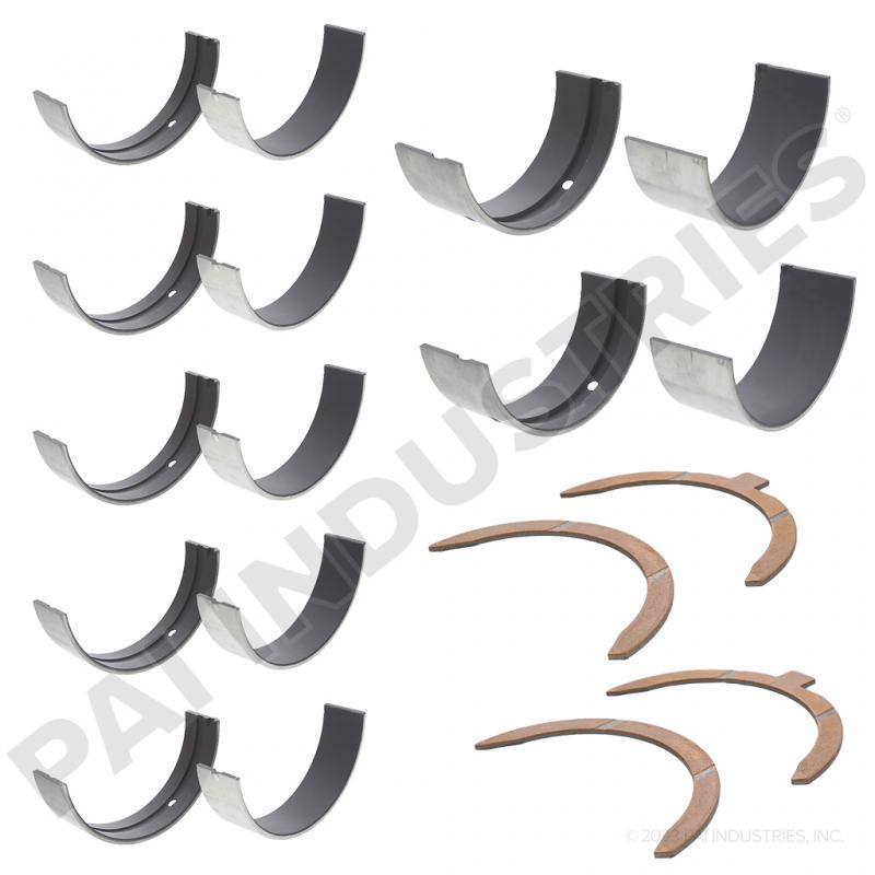 PAI EMS-8572HP-P1 MACK 57GC387 MAIN BEARING KIT (STD) (E-TECH) (HIGH PERFORMANCE) | woodlineparts.com