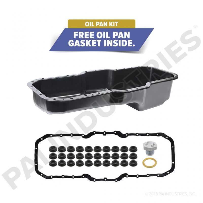 PAI EOP-2029 MACK 240GB5240M OIL PAN KIT (E7 / E-TECH / ASET) (28 QT) | woodlineparts.com