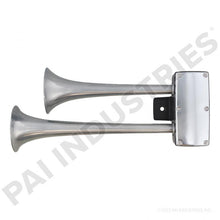 Charger l&#39;image dans la galerie, PAI FAH-5481 MACK 38MR3126P3 DUAL ROUND BELL AIR HORN 15-1.2&quot; OAL) (USA) | woodlineparts.com