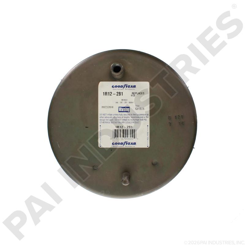 PAI FAS-0767 MACK 8633-1R12281 AIR SPRING (ROLLING LOBE) (1R12-281, 9130) | woodlineparts.com