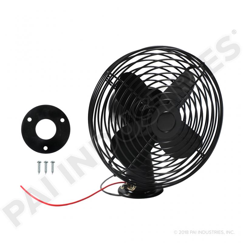 PAI FDF-5724 MACK N/A DASHBOARD FAN (12V) (2 SPEED) (BLACK) | woodlineparts.com