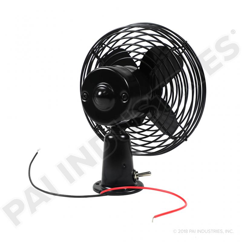 PAI FDF-5724 MACK N/A DASHBOARD FAN (12V) (2 SPEED) (BLACK) | woodlineparts.com