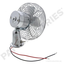 Charger l&#39;image dans la galerie, PAI FDF-5725-024 MACK 5396-BE29024 DASHBOARD FAN (24V) (2 SPEED) CHROME)