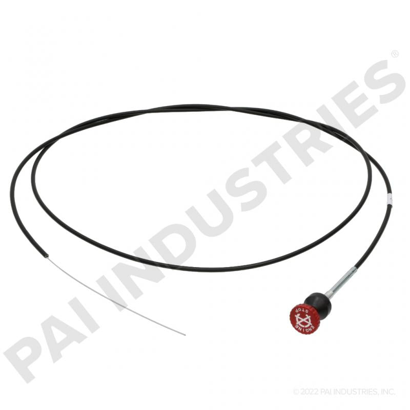 PAI FES-2683-107 MACK 21QB115P11 ENGINE STOP CABLE (107" LENGTH) | woodlineparts.com
