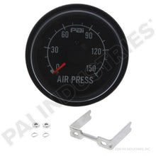 Load image into Gallery viewer, PAI FGG-0501 MACK 7MT231P1 SINGLE AIR PRESSURE GAUGE (150 PSIG) (25153375) | woodlineparts.com