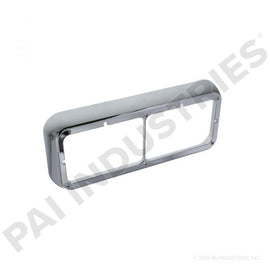 PAI FHB-4242 MACK 111MO43 HEADLAMP BEZEL KIT (PLASTIC) (CHROME) (USA)
