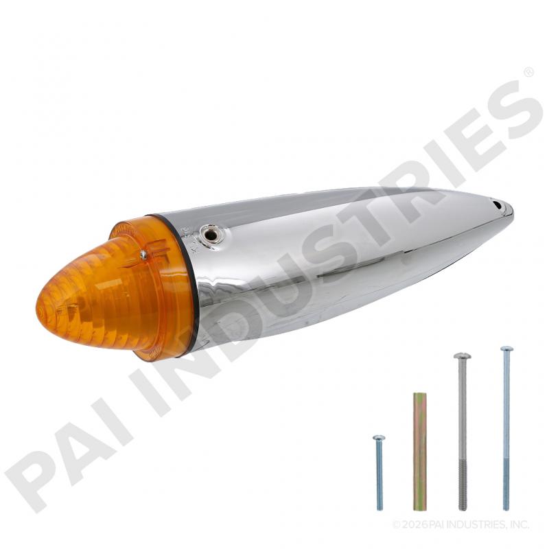 PAI FLR-4302 MACK 8154-51631771 MARKER LAMP (BULLET) (AMBER) (25087943)