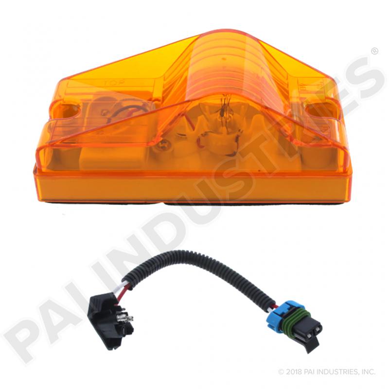 PAI FLS-4268 MACK 36MO326M SIDE CLEARANCE LAMP (AMBER) (5.92" L) (USA) | woodlineparts.com
