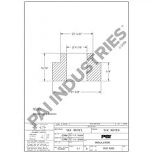 Load image into Gallery viewer, PACK OF 4 PAI FMT-3980 MACK 107MF21P10 RUBBER INSULATOR (E6) (107MF21P4)