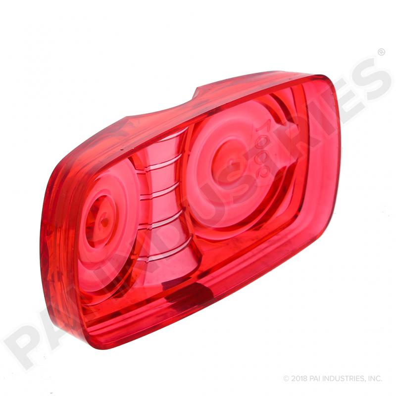 PACK OF 2 PAI FRL-5268-001 MACK N/A REPLACEMENT LENS (RED)