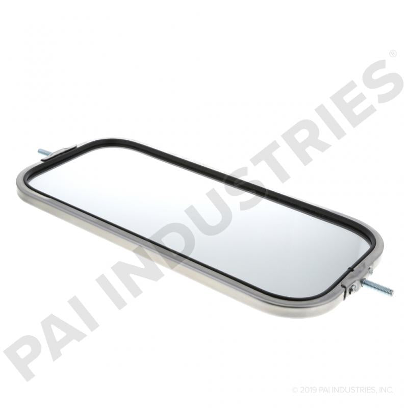 PAI FRM-4498 MACK 72QS418P5 SIDE VIEW MIRROR (RECTANGULAR) (BLACK) (USA) | woodlineparts.com