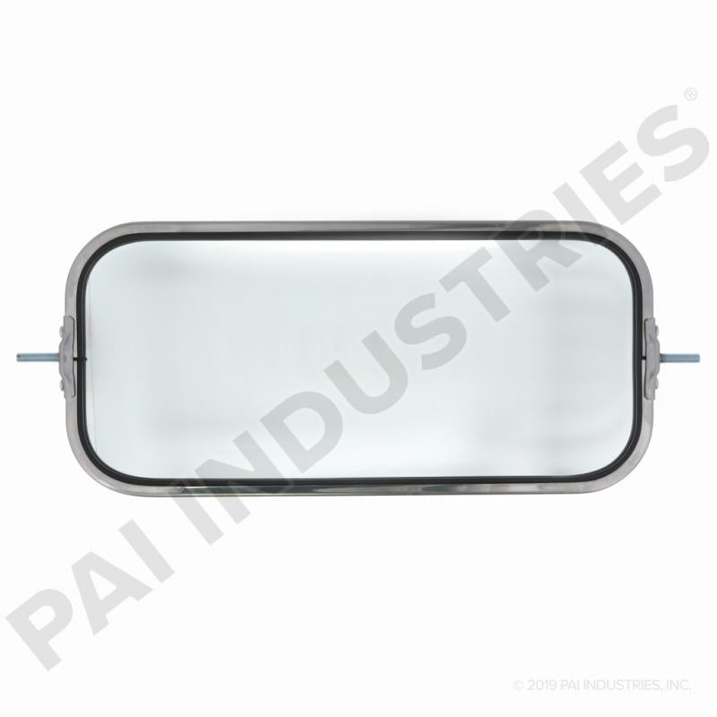 PAI FRM-4498 MACK 72QS418P5 SIDE VIEW MIRROR (RECTANGULAR) (BLACK) (USA) | woodlineparts.com