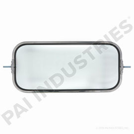 PAI FRM-4498 MACK 72QS418P5 SIDE VIEW MIRROR (RECTANGULAR) (BLACK) (USA) | woodlineparts.com
