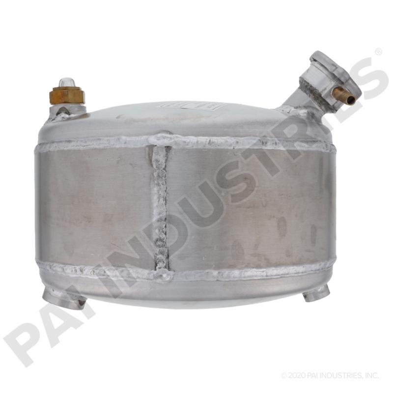 PAI FTK-3398 MACK 76MF527 COOLANT RECOVERY TANK (ALUMINUM) (16 PSIG) | woodlineparts.com