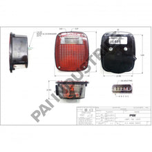 Load image into Gallery viewer, PAI FTL-4269 MACK 14MO52BM BRAKE LAMP (CH) (14MO52AM, 20832525) (USA)