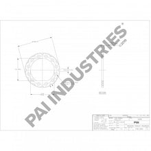 Load image into Gallery viewer, PAI FTW-4461 MACK 23QJ112B TRUNNION LOCK WASHER (3.12&quot; ID x 4.88&quot; OD x .236&quot;)