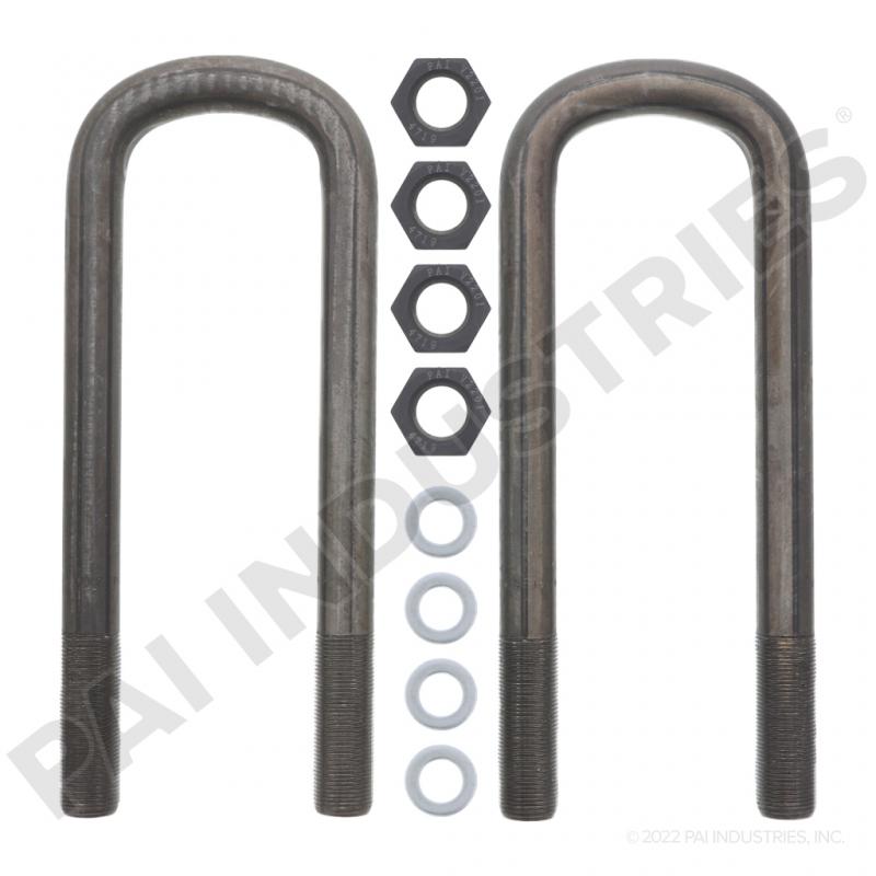 PACK OF 2 PAI FUB-4761 MACK 7QK3148 SEMI-ROUND U BOLT KIT (USA) | woodlineparts.com