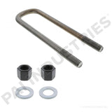 PACK OF 2 PAI FUB-4765C MACK 7QK3148P5 SEMI-ROUND U-BOLT KIT (USA)