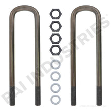 Load image into Gallery viewer, PACK OF 2 PAI FUB-4766C MACK 7QK3148P6 SEMI-ROUND U-BOLT KIT (USA) | woodlineparts.com