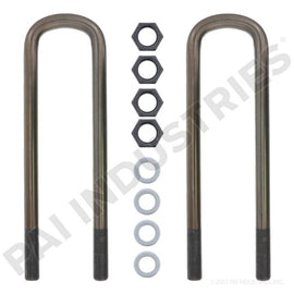 PACK OF 2 PAI FUB-4766C MACK 7QK3148P6 SEMI-ROUND U-BOLT KIT (USA) | woodlineparts.com