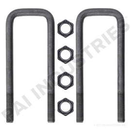 PACK OF 2 PAI FUB-5072 MACK 7QK3151P5 FLAT U-BOLT KIT (3-1/2