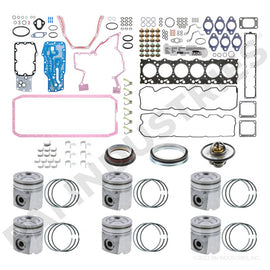 PAI ISB606-101 ENGINE OVERHAUL KIT FOR CUMMINS 6ISB (.50MM) (STD / STD)