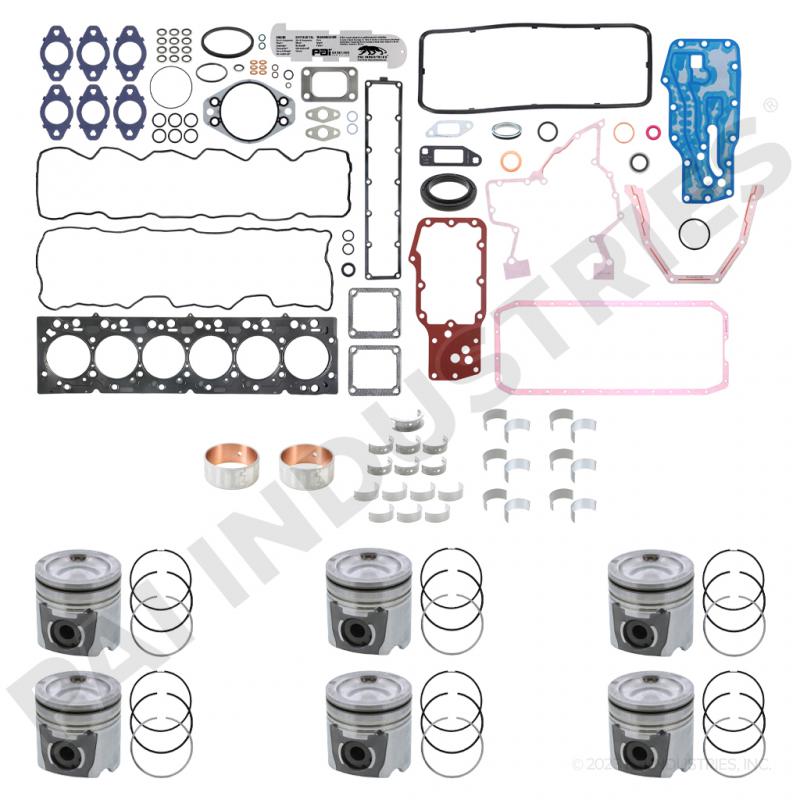 PAI ISB630-126 CUMMINS 4309180 ENGINE OVERHAUL KIT (6.7L ISB) (STD / STD)