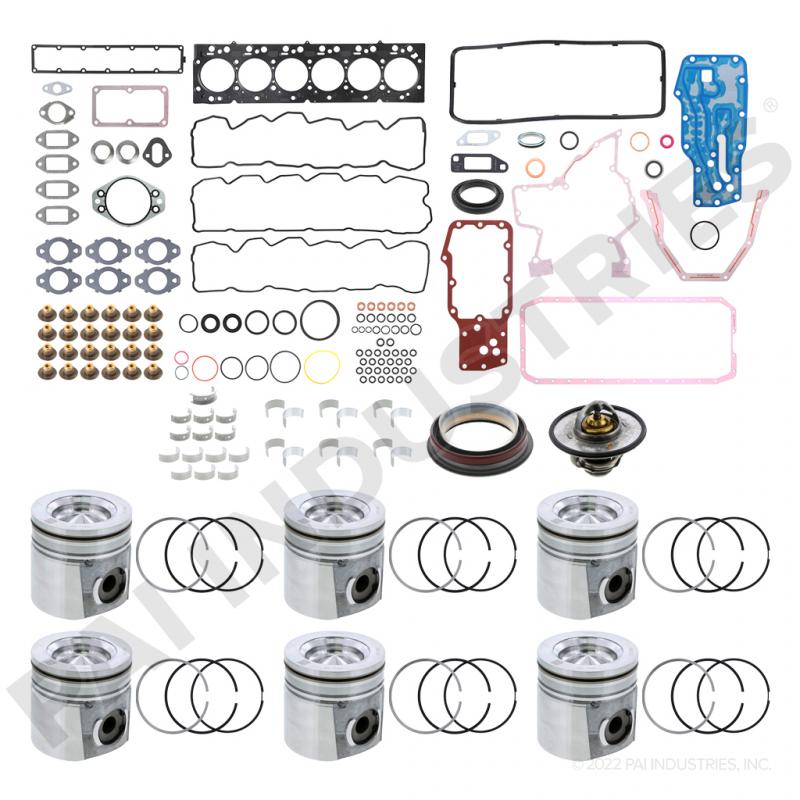 PAI ISB631-076 CUMMINS N/A ENGINE OVERHAUL KIT (ISB) (6 CYL) (STD)