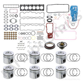 PAI ISB631-076 CUMMINS N/A ENGINE OVERHAUL KIT (ISB) (6 CYL) (STD / STD / STD) | woodlineparts.com